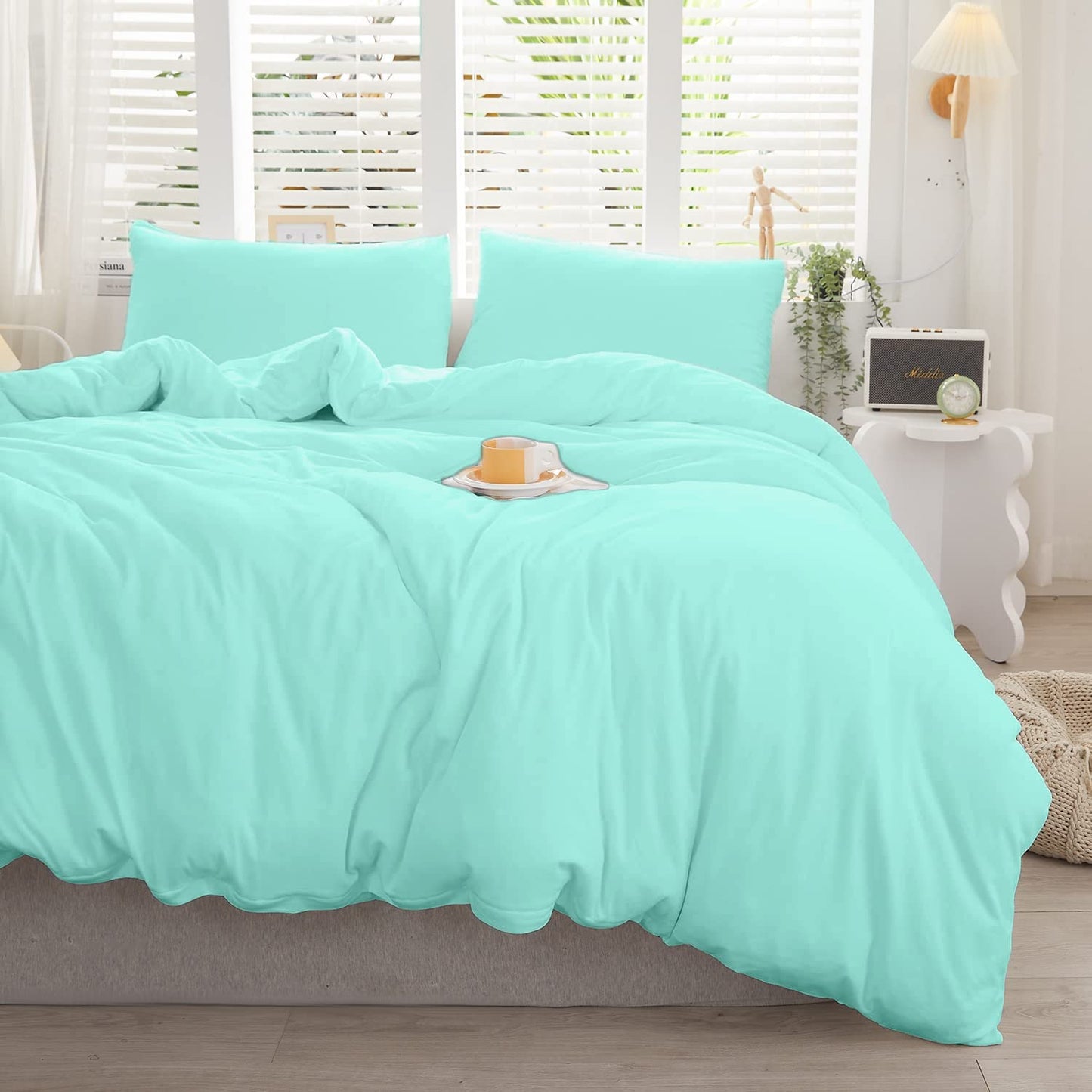 100% Cotton Duvet Cover / Comforter / Quilt / Blanket / Razai Cover with Zipper
