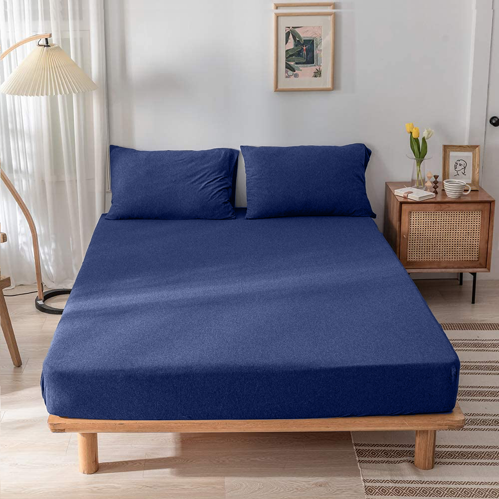 Jersey Cotton Rich Fitted Bed Sheet
