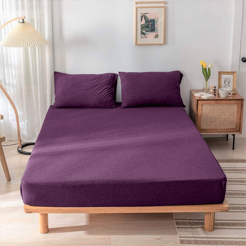 Jersey Cotton Rich Fitted Bed Sheet