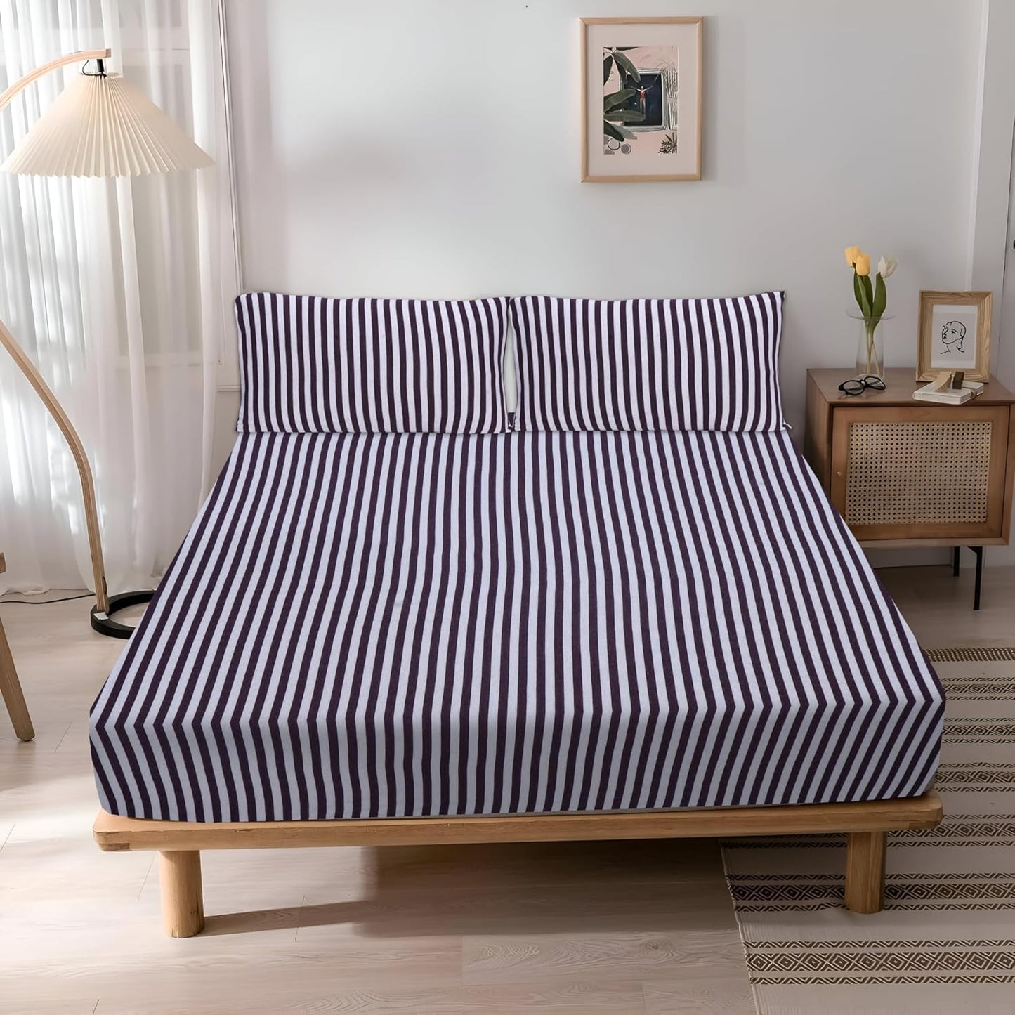 Jersey Cotton Rich Fitted Bed Sheet
