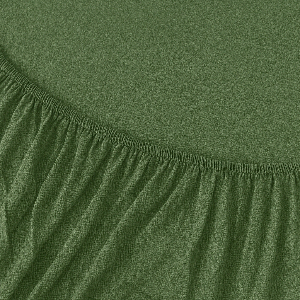 100% Cotton Jersey Knitted Fitted Sheet