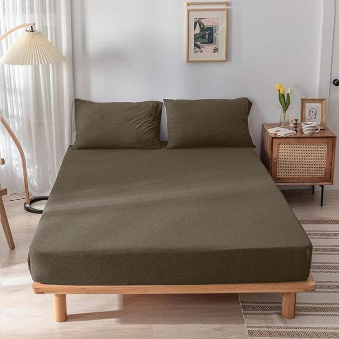 Jersey Cotton Rich Fitted Bed Sheet