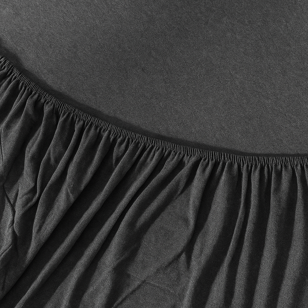 Jersey Cotton Feel Polyester Fitted Bed Sheet
