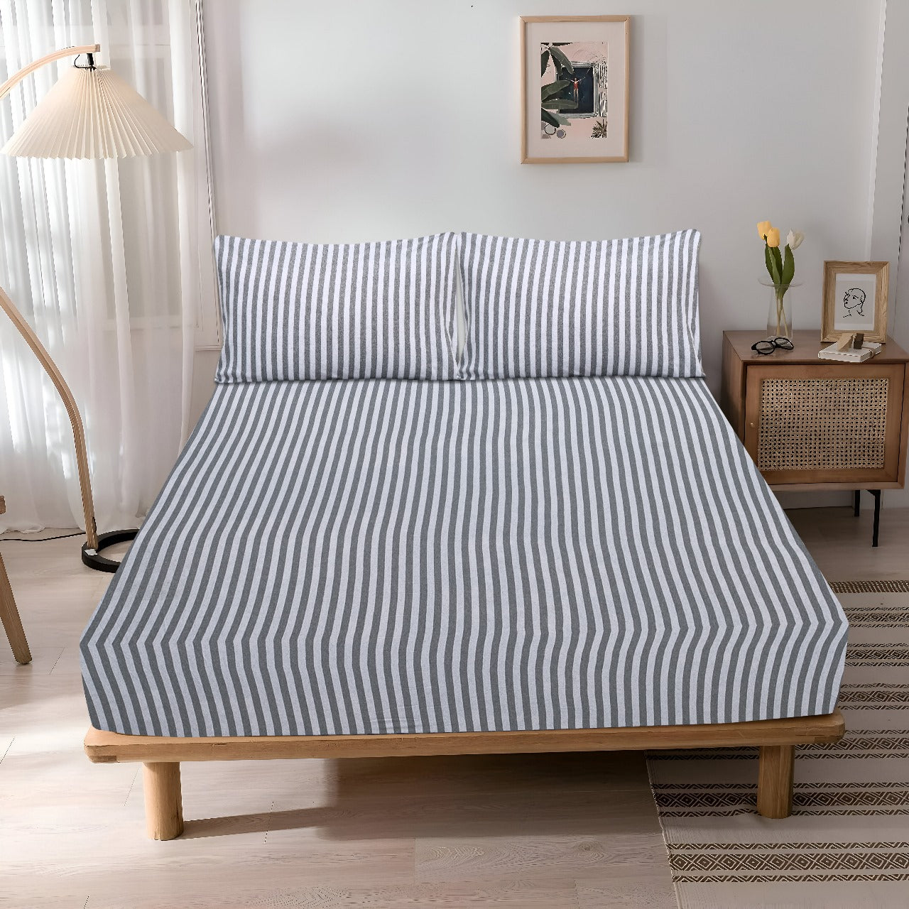Jersey Cotton Rich Fitted Bed Sheet
