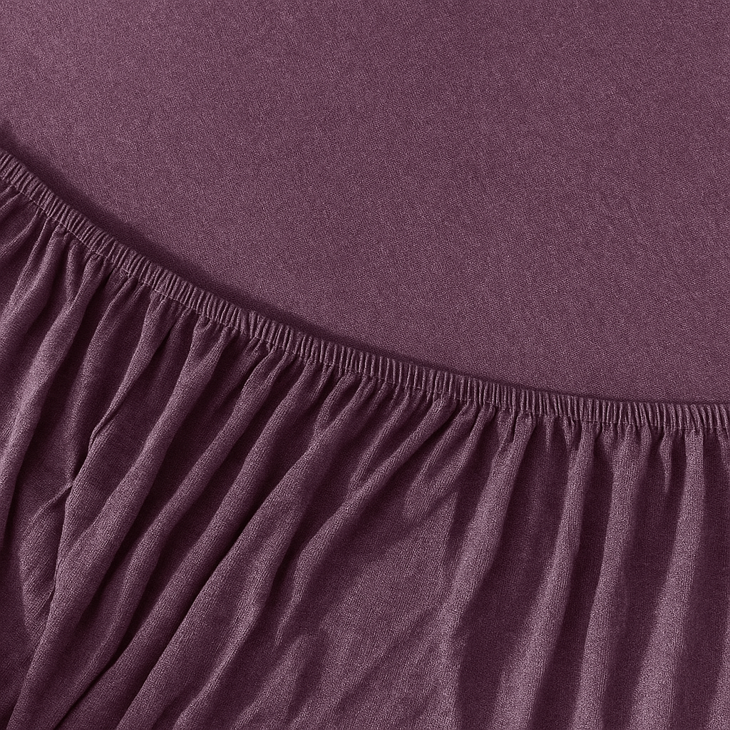 Jersey Cotton Rich Fitted Bed Sheet Set