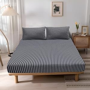 Jersey Cotton Feel Polyester Fitted Sheet