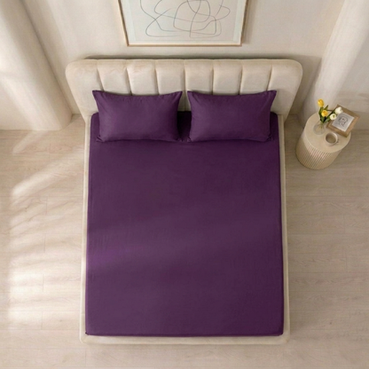 Cotton Rich Jersey Fitted Bed Sheet Set