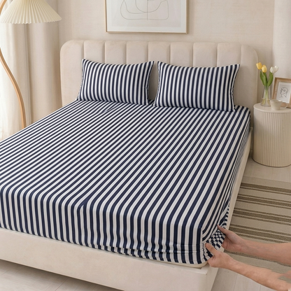 Cotton Rich Jersey Fitted Bed Sheet Set