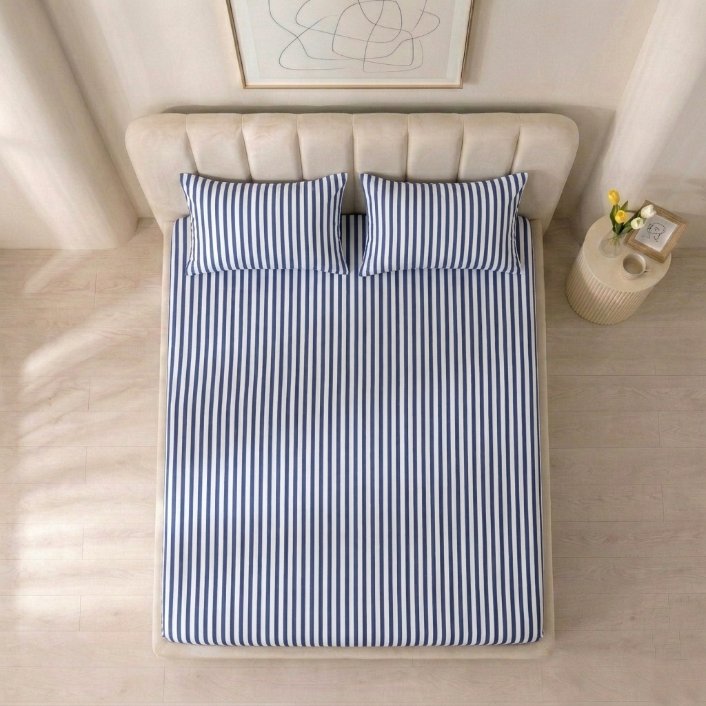 Jersey Cotton Rich Fitted Bed Sheet Set