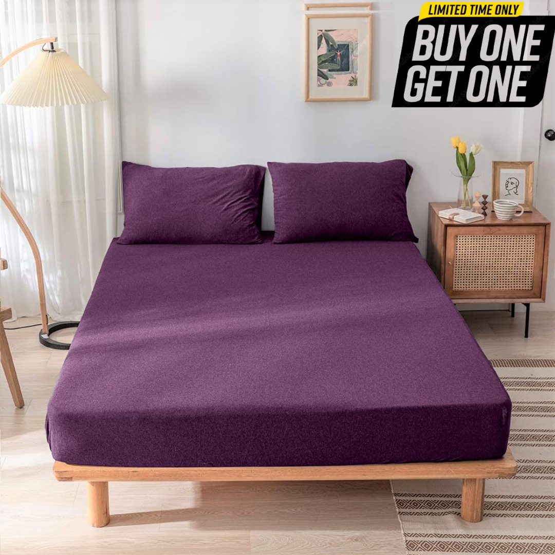 Jersey Cotton Rich Fitted Bed Sheet