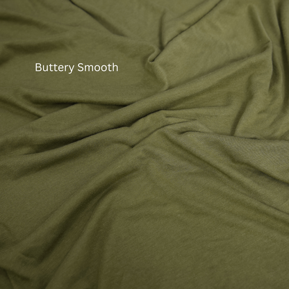 100% Bamboo Cotton Jersey Fitted Sheet