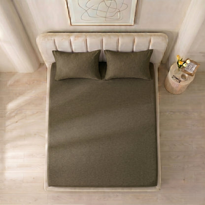 Cotton Rich Jersey Fitted Bed Sheet Set