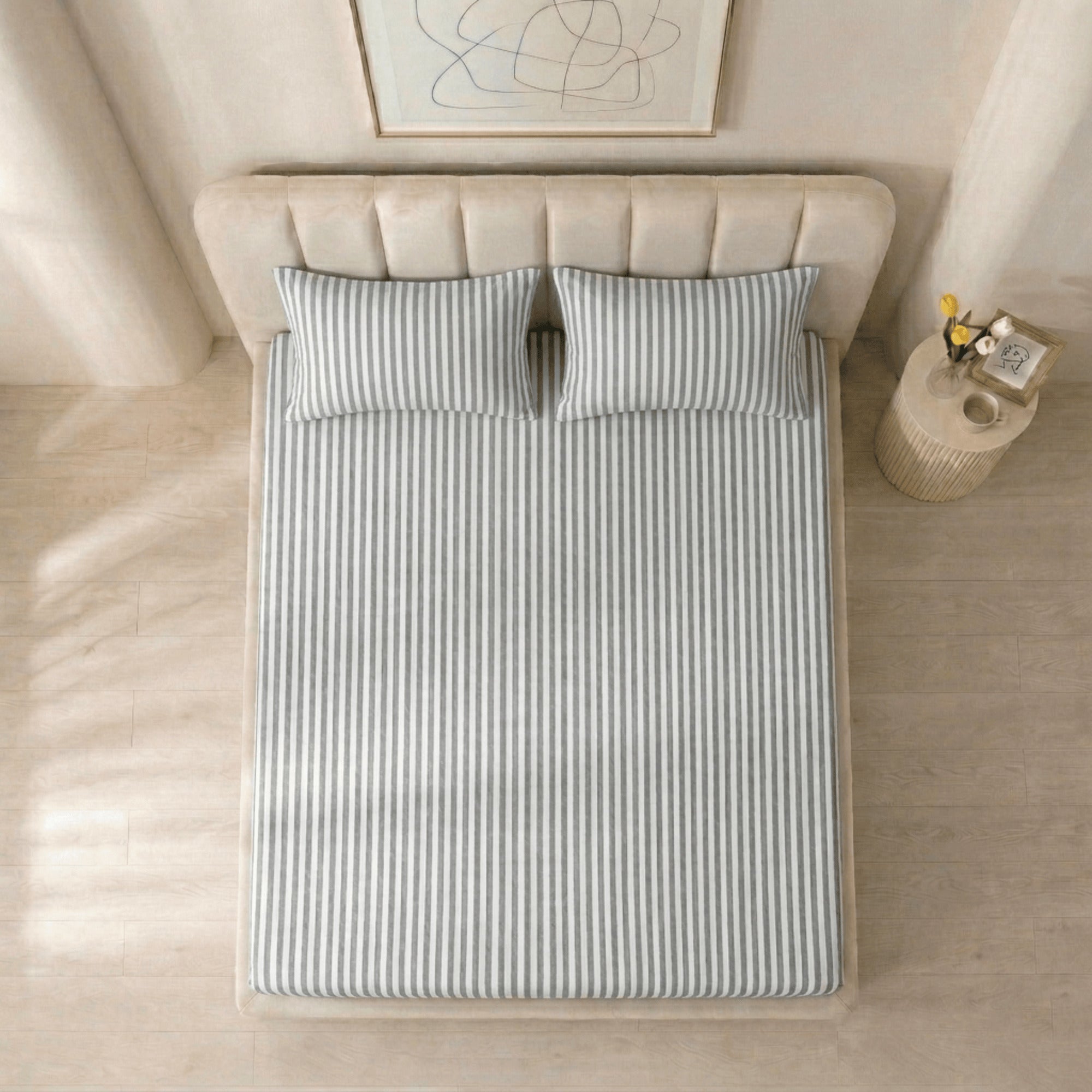 Jersey Cotton Rich Fitted Bed Sheet Set