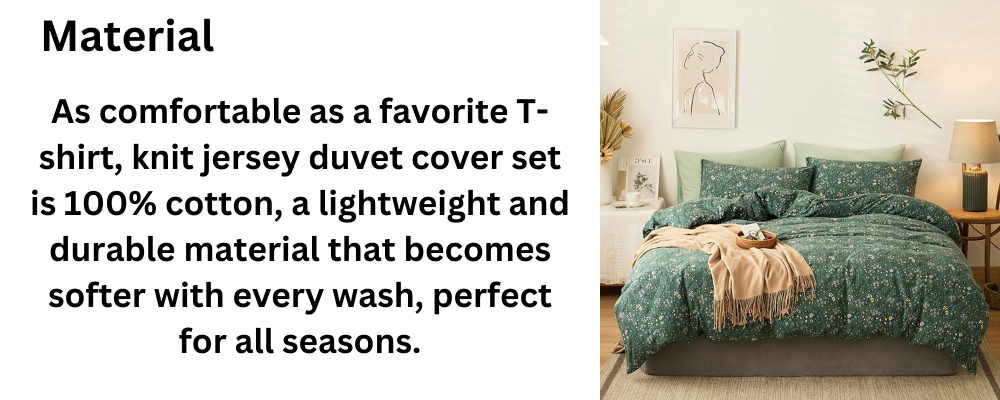 Garden Style Cute Purple Floral Duvet Cover with Ruffle Lace