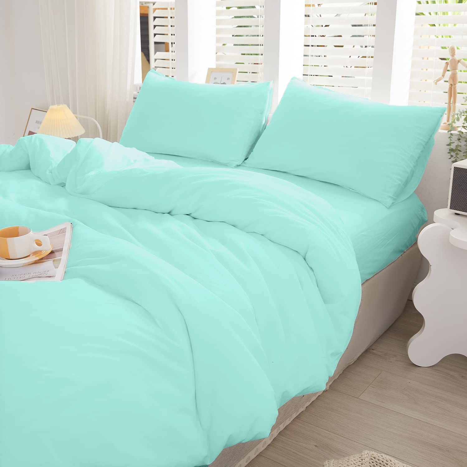 100% Cotton Duvet Cover / Comforter / Quilt / Blanket / Razai Cover with Zipper