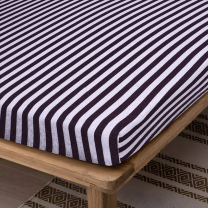 Jersey Cotton Rich Fitted Bed Sheet Set