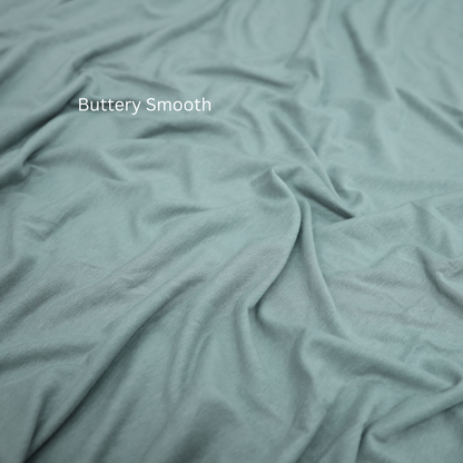 100% Bamboo Cotton Jersey Fitted Sheet