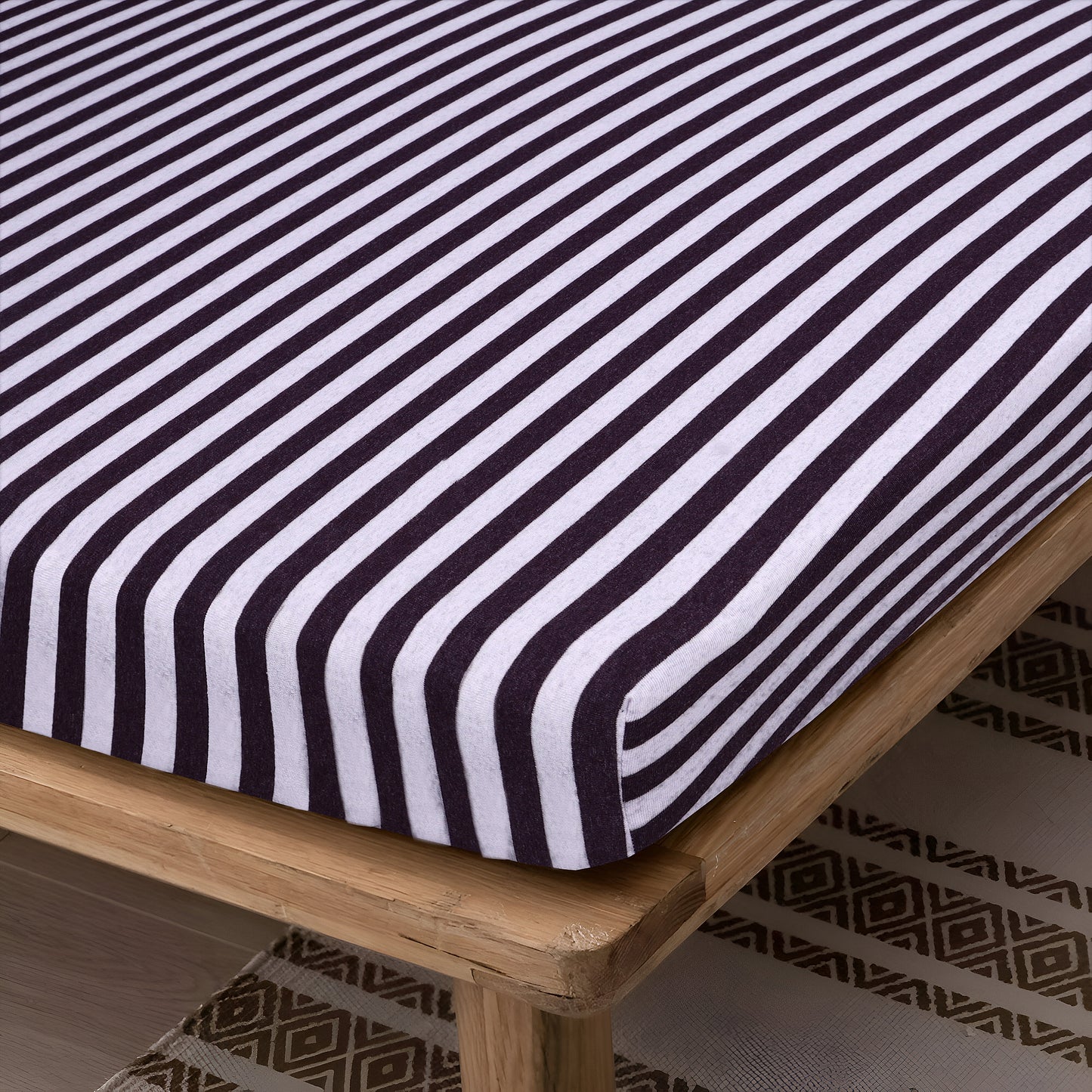 Jersey Cotton Rich Fitted Bed Sheet