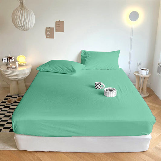 100% Bamboo Cotton Jersey Fitted Sheet