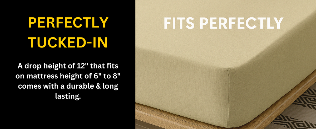 100% Cotton Jersey Knitted Fitted Sheet