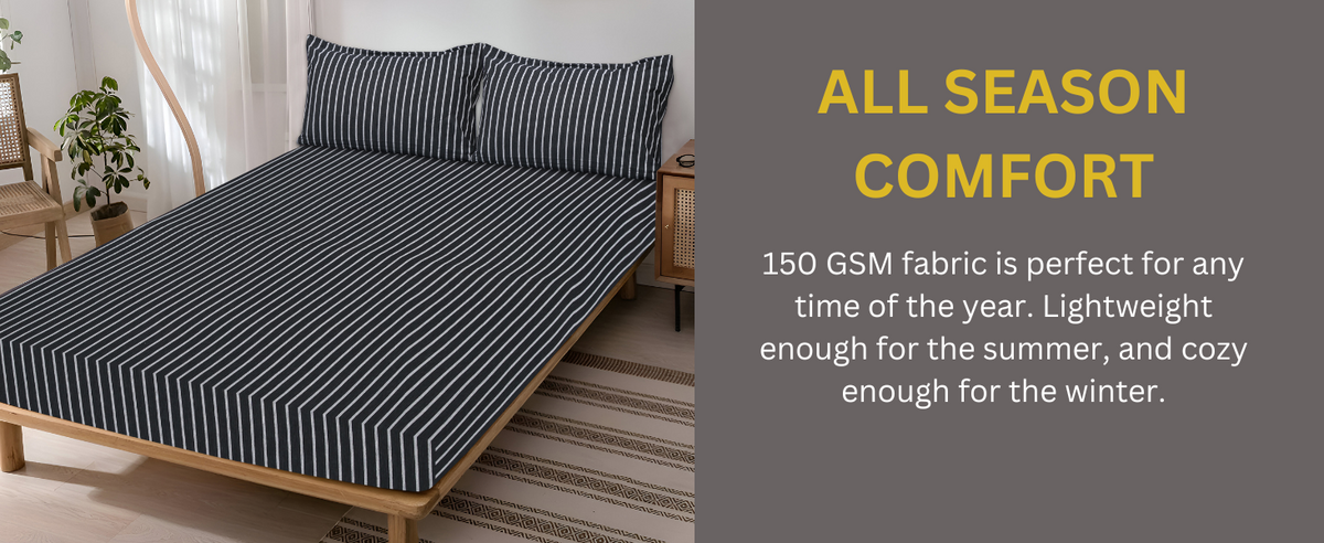 Jersey Cotton Feel Polyester Fitted Bed Sheet