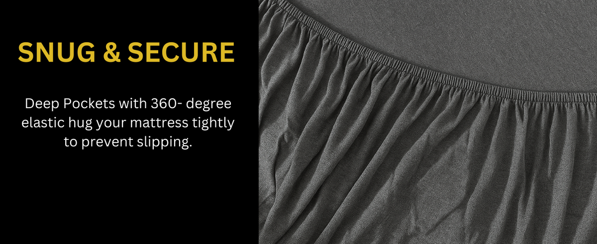 100% Cotton Jersey Knitted Fitted Sheet