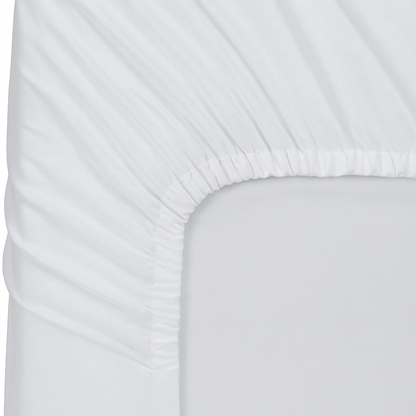 100% Cotton Jersey Knitted Fitted Sheet