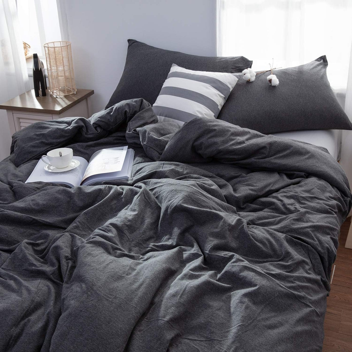 Cotton Rich Duvet Cover / Comforter / Blanket / Razai Cover with Zipper