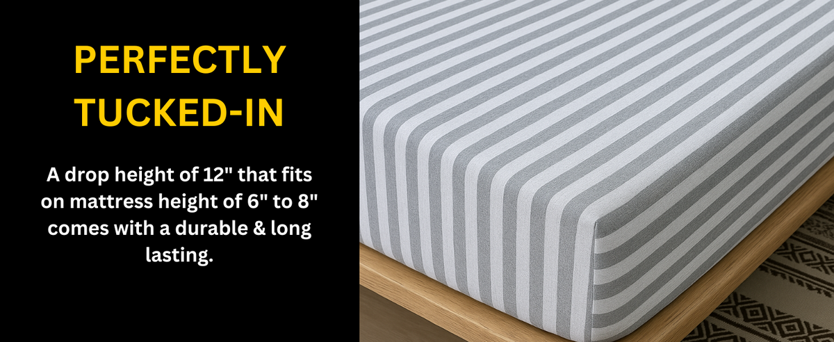 Cotton Rich Jersey Fitted Sheet Set