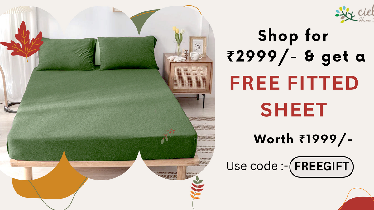 Jersey Cotton Feel Polyester Fitted Bed Sheet