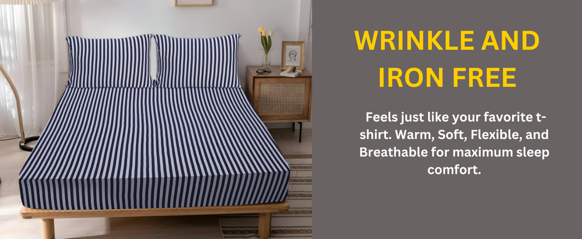 Jersey Cotton Rich Fitted Bed Sheet