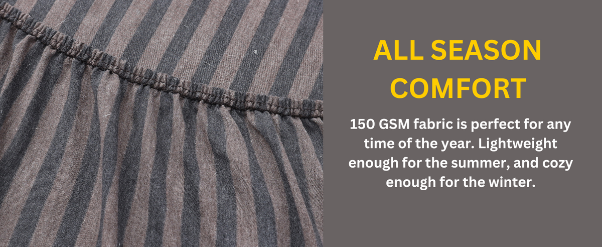 Jersey Cotton Feel Polyester Fitted Bed Sheet