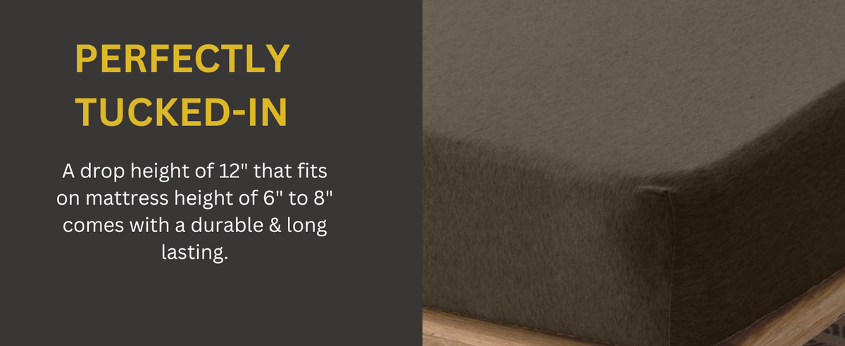 Jersey Cotton Rich Fitted Bed Sheet