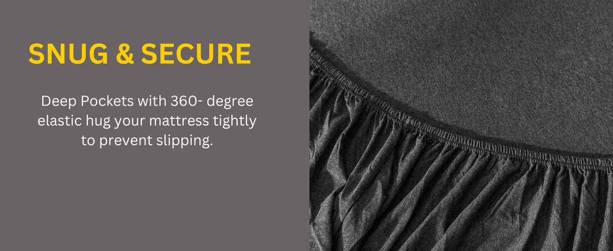 Jersey Cotton Rich Fitted Bed Sheet