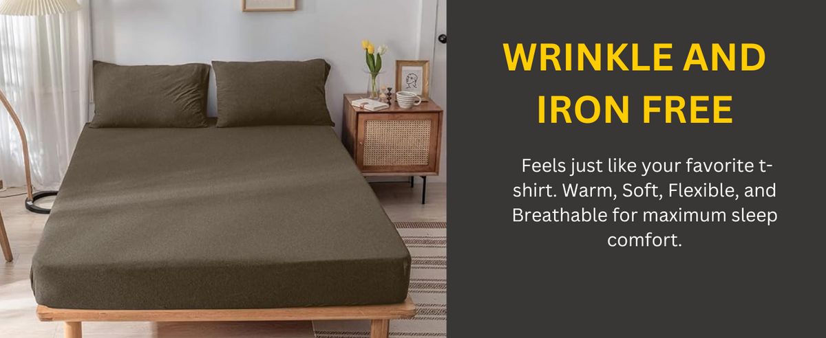 Jersey Cotton Rich Fitted Bed Sheet