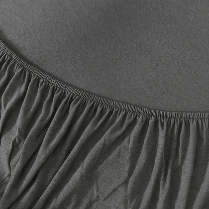 100% Cotton Jersey Knitted Fitted Sheet