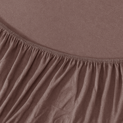 Jersey Cotton Feel Polyester Fitted Bed Sheet