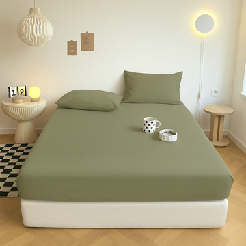 100% Bamboo Cotton Jersey Fitted Sheet