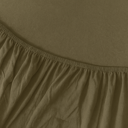 Jersey Cotton Rich Fitted Bed Sheet Set