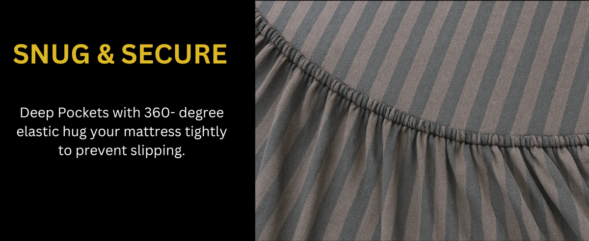 Jersey Cotton Feel Polyester Fitted Bed Sheet