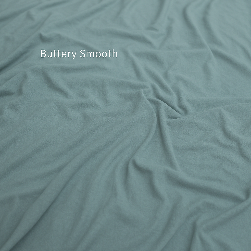 100% Bamboo Cotton Jersey Fitted Sheet