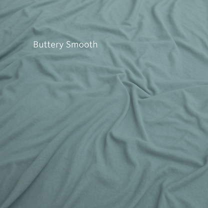 100% Bamboo Cotton Jersey Fitted Sheet