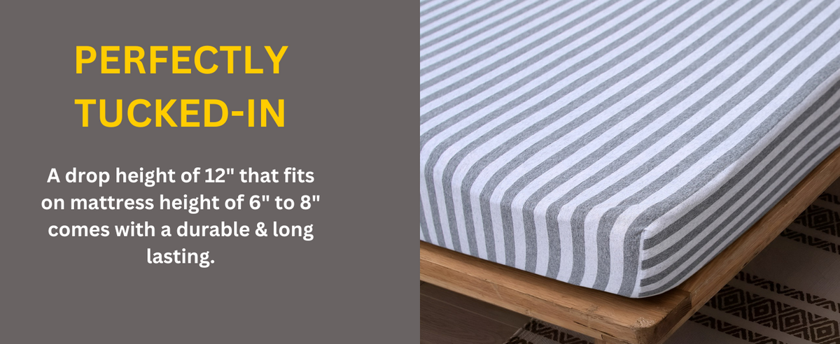 Jersey Cotton Rich Fitted Bed Sheet