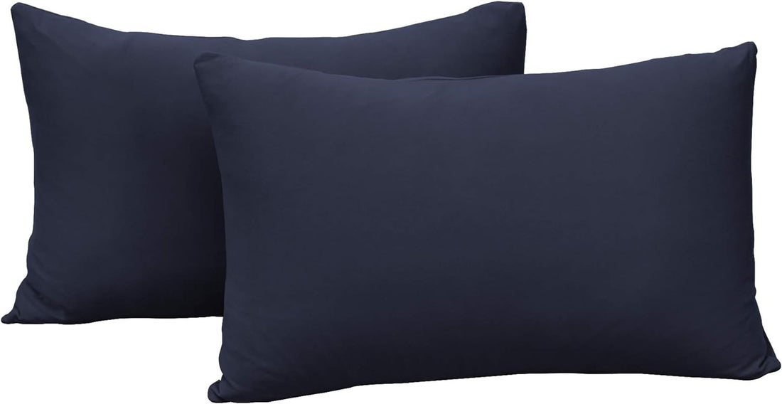 Jersey Knit Closure Pillowcases T-Shirt Like 100% Cotton