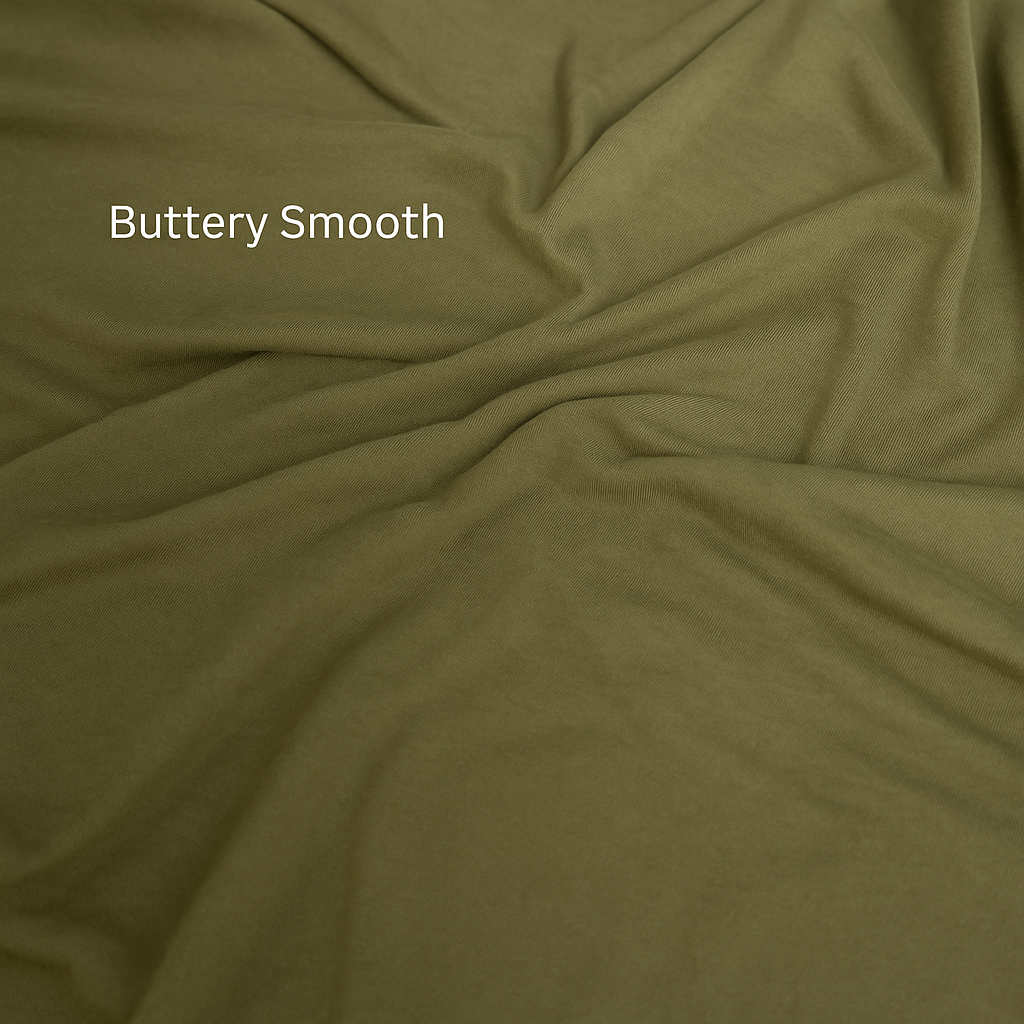 100% Bamboo Cotton Jersey Fitted Sheet