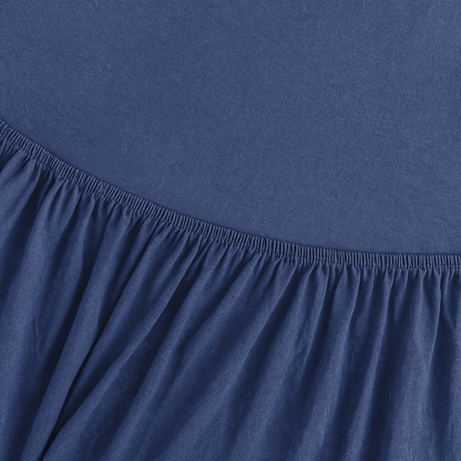 Jersey Cotton Rich Fitted Bed Sheet Set