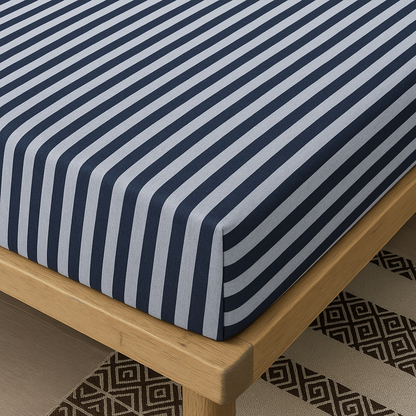 Jersey Cotton Rich Fitted Bed Sheet Set