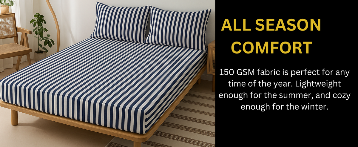Jersey Cotton Rich Fitted Bed Sheet Set