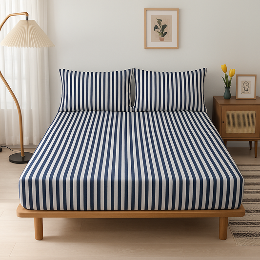 Jersey Cotton Rich Fitted Bed Sheet Set