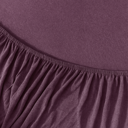 Jersey Cotton Rich Fitted Bed Sheet Set